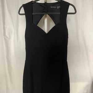 GUESS bodycon black mini dress
